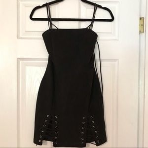 White Fox Girls Night Mini Dress Black - S